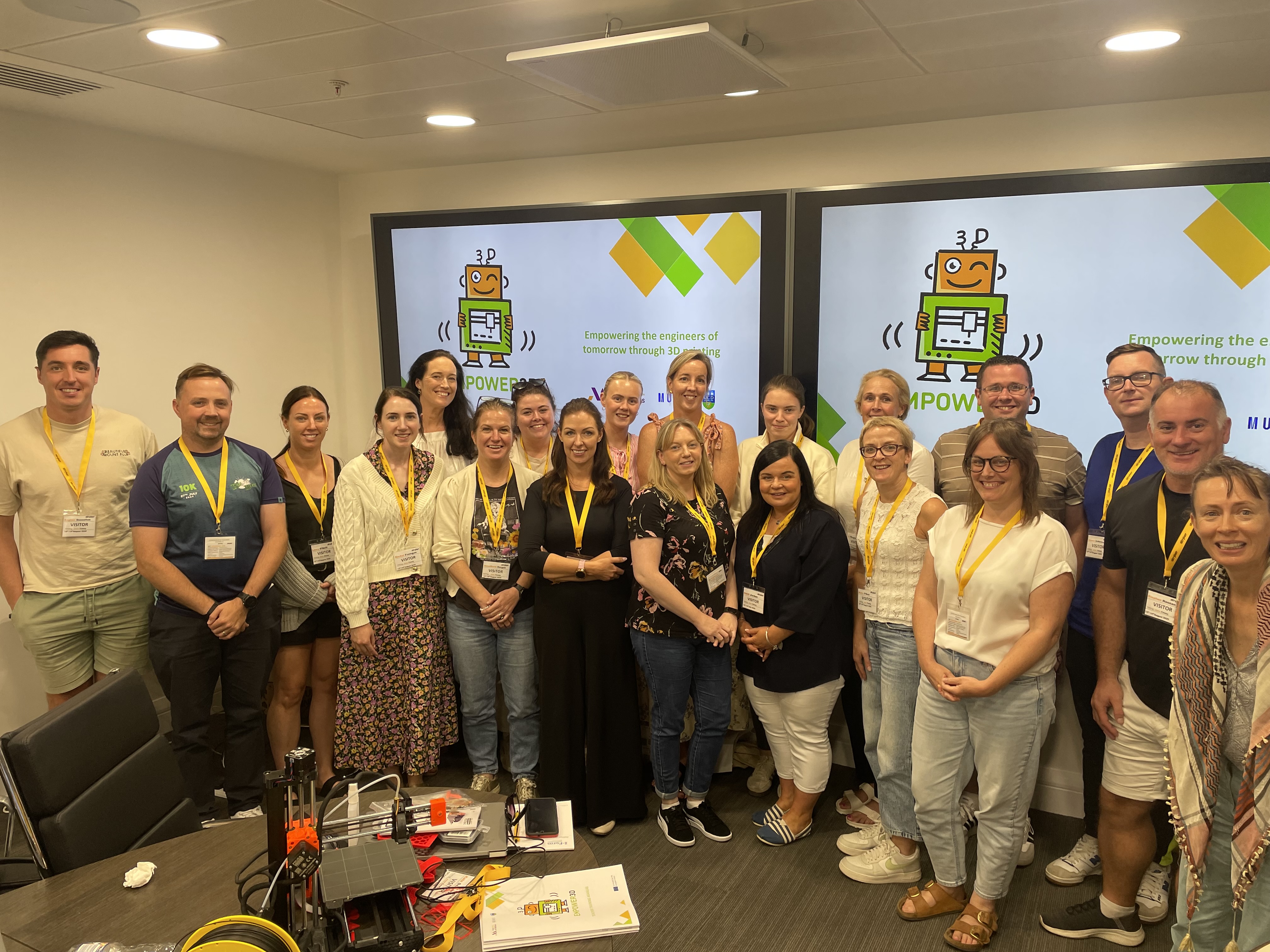 Empower3D - Training Primary School Teachers in 3D Printing Across Ireland